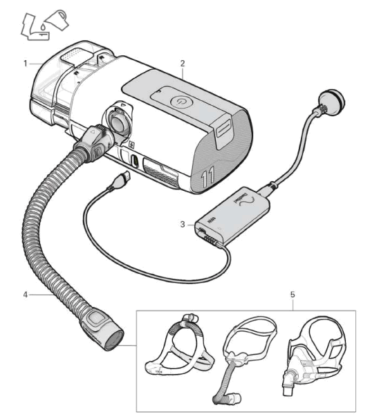 ResMed AirSense11 11 AutoSet CPAP Machine - fig
