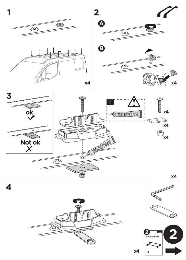 THULE 187127 ProBar EVO Roof Bars - fig 3