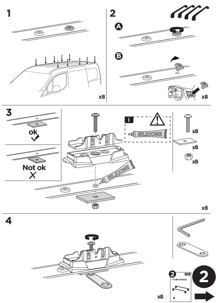 THULE 187127 ProBar EVO Roof Bars - fig 5