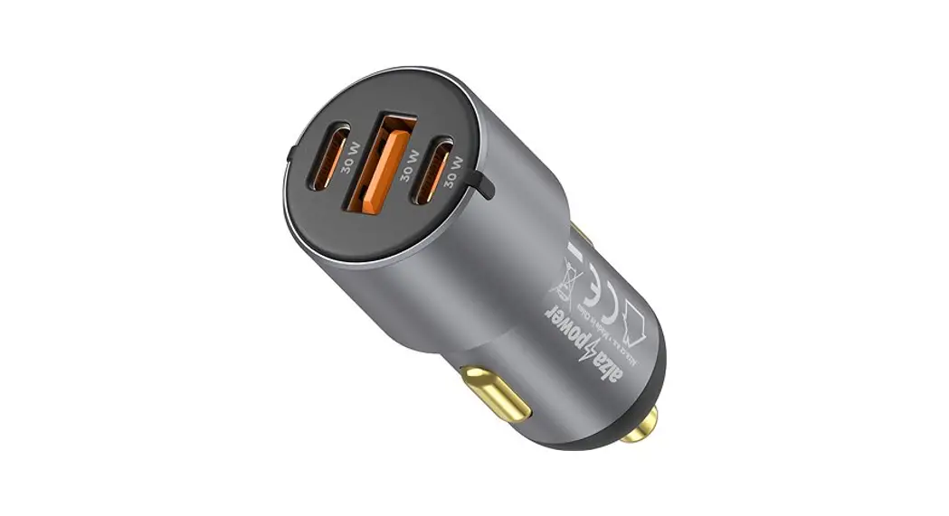 Alzapower Apw-cc3pd02md Car Charger User Manual Alzapower Apw-cc3pd02md Car Charger User Manual
