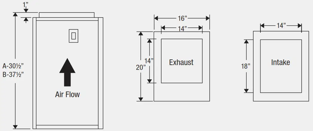 king ECO2S Series Unit Heater - 8