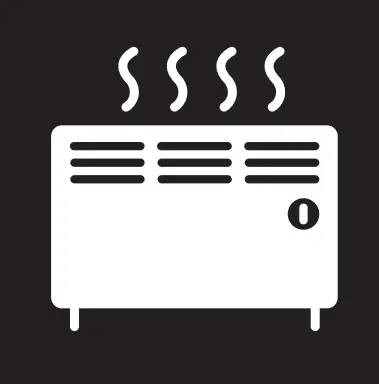 VONROC CH515AC Convector Heater