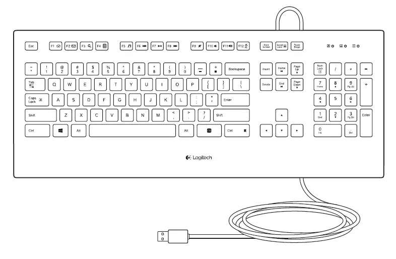Logitech K290 Comfort Keyboard 1