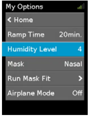 ResMed AirCurve 10 - Turn the dial