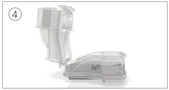 ResMed AirCurve 10 - evel mark