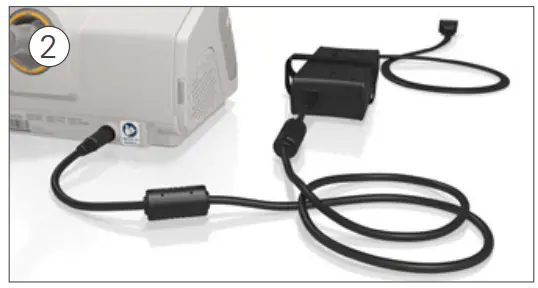 ResMed AirCurve 10 - power connector2