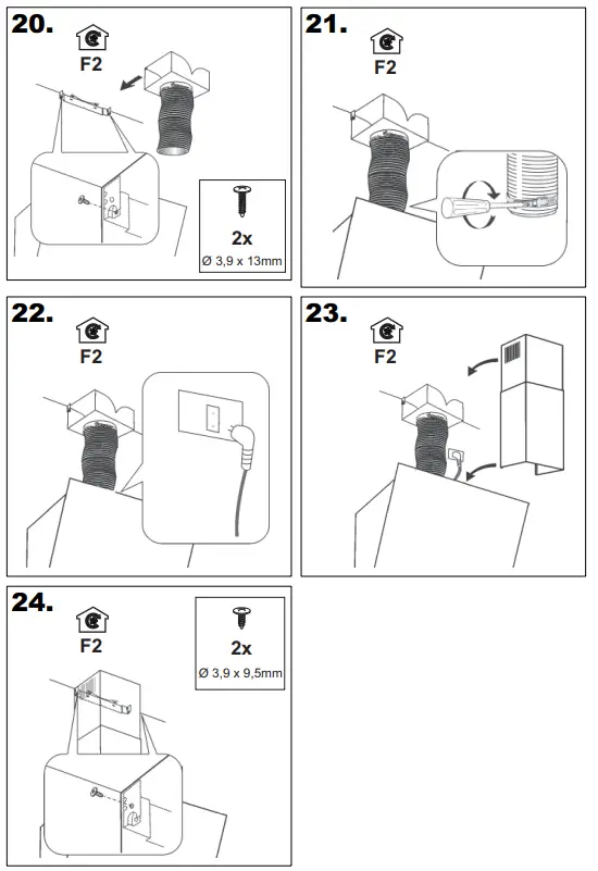 AEG DVE5671HG 60cm Chimney Cooker Hood - fig 10