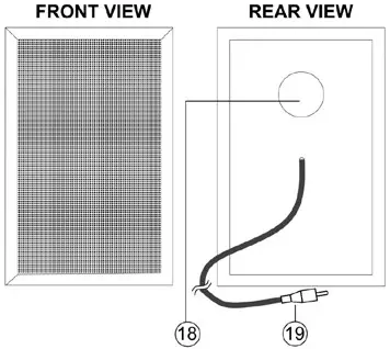 JENSEN JTA-315 Stereo Bluetooth 3 Speed Turntable with Speaker -SPEAKER UNITS
