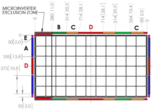 SUNPOWER Type E Flexible 100 watt 12 Volt Solar Panel - Type H