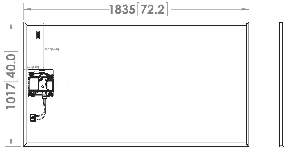 SUNPOWER Type E Flexible 100 watt 12 Volt Solar Panel - TypeG