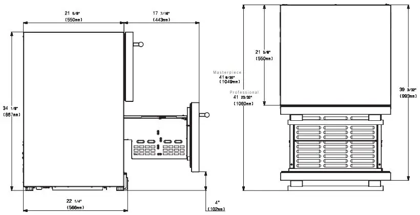 Thermador T24UR905DP Under Counter Double Drawer Refrigerator-fig4
