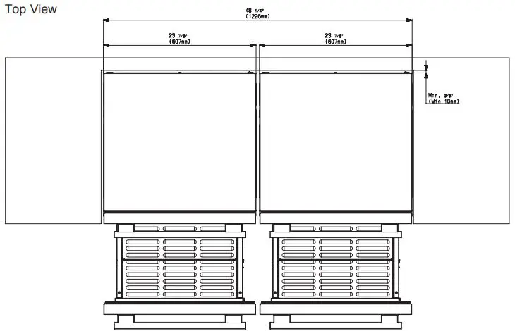 Thermador T24UR905DP Under Counter Double Drawer Refrigerator-fig5