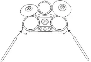 STORE YOUR DRUM STICKS