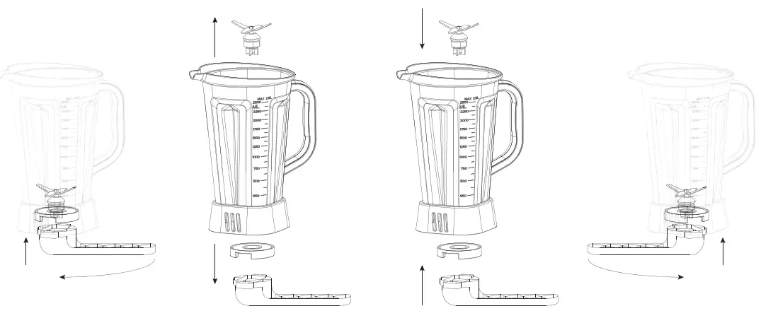 G21-VITALITY Blender G21 Excellent - Maintenance