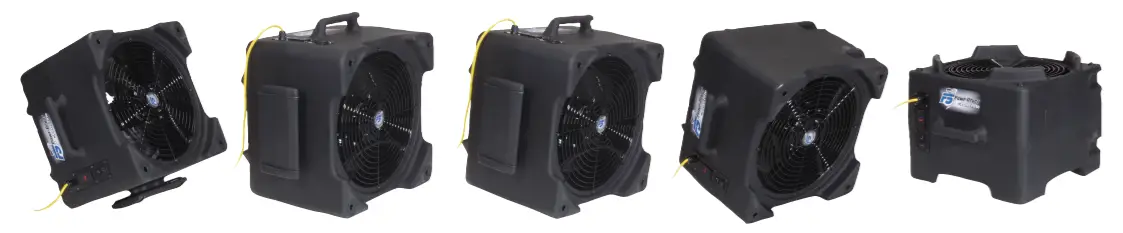 Powr-Flite PDF5 Daisy Chain Flood Drying Axial Fan -FIRURE 4