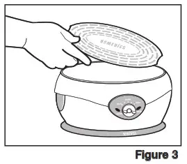 Homedics PAR-150 Para Spa Pro Paraffin Bath - set up the ParaSpa Pro unit fig 3