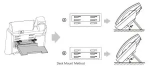 crexendo CX275 Ultra-Elegant IP Phone-Attach the stand