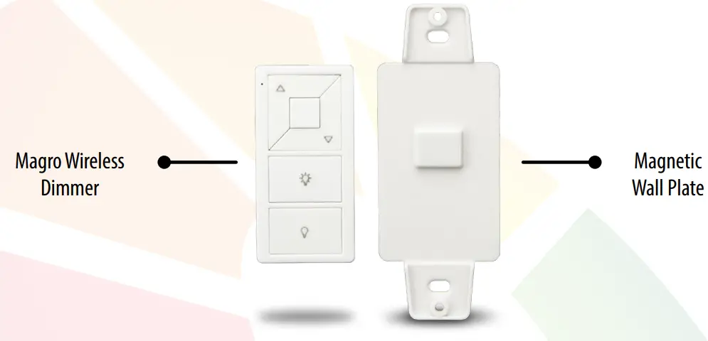 Solid Apollo Magro Wireless LED Wall Dimmer Switch - Dimmer