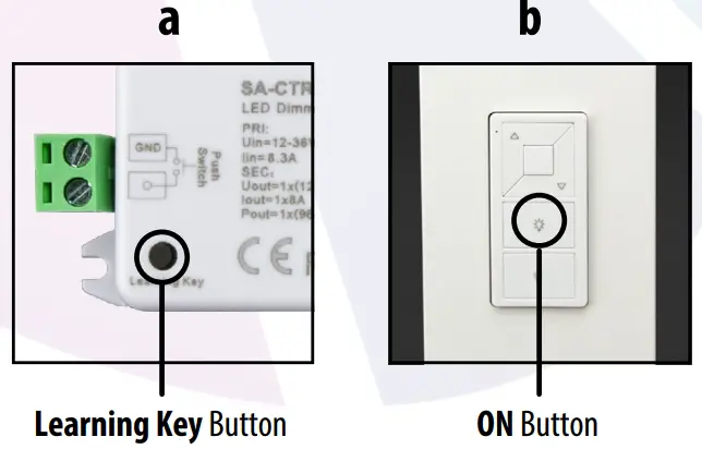 Solid Apollo Magro Wireless LED Wall Dimmer Switch - Dimming