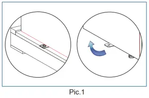GLOBAL INDUSTRIAL 2453704 Pharmaceutical Refrigerator - Preparation before usage 1