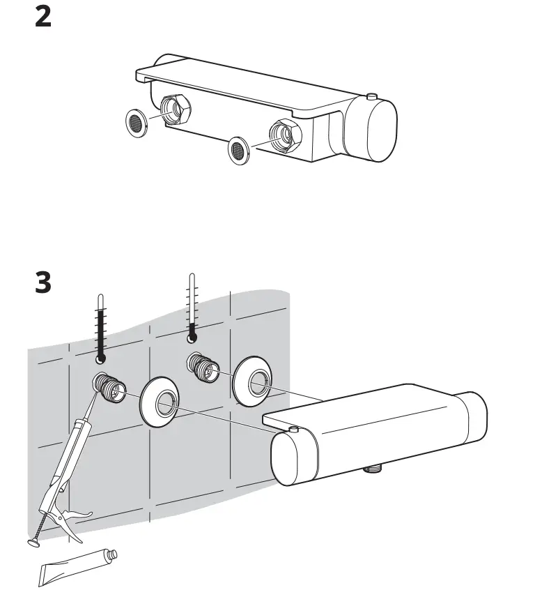 Installation Figure 2 and 3