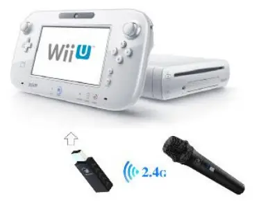 HONCAM HC-A204FT 2.4G Wireless Gaming - How to work Wii U