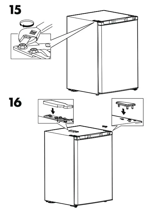 IKEA LAGAN 60 cm Integrated Dishwasher- 15