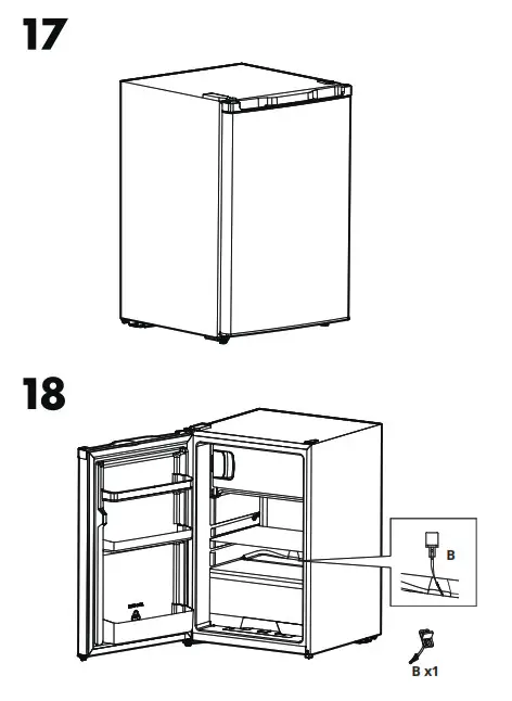 IKEA LAGAN 60 cm Integrated Dishwasher- 17