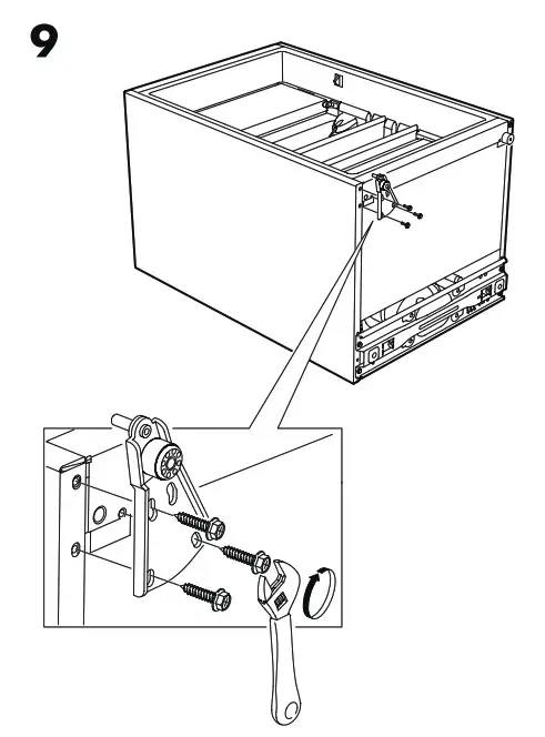 IKEA LAGAN 60 cm Integrated Dishwasher- 9