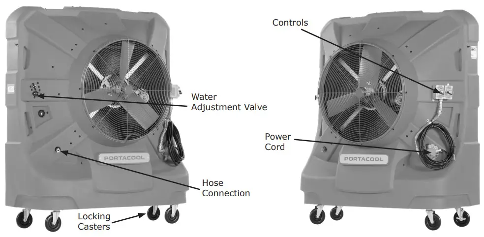 PORTACOOL PACHZ260DAZ Hazardous Location 260 Portable Evaporative Cooler-PACHZ270