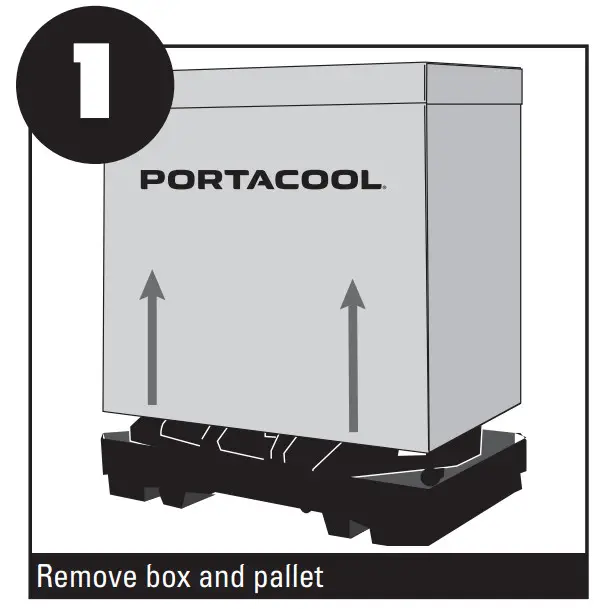 PORTACOOL PACHZ260DAZ Hazardous Location 260 Portable Evaporative Cooler-pallet
