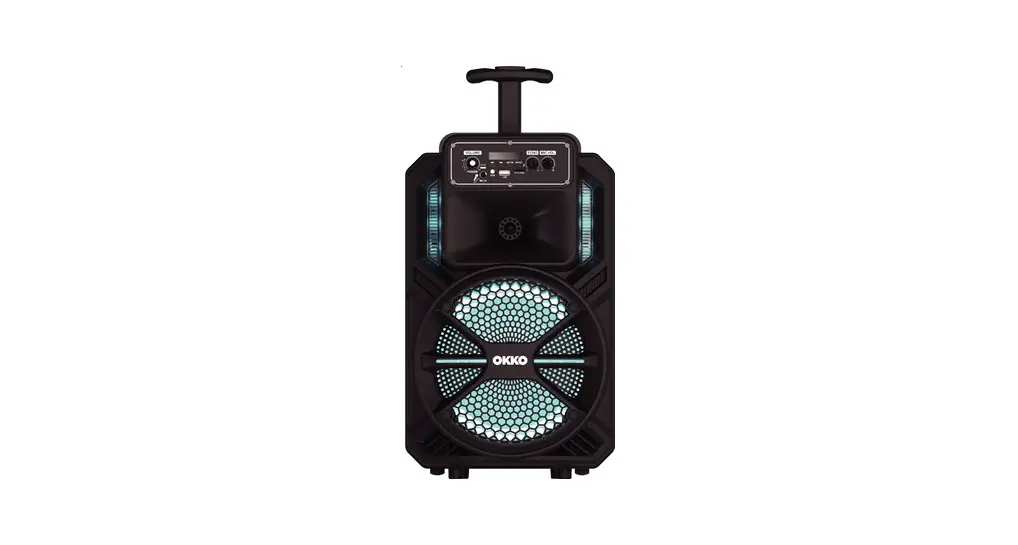 Okko 8027hd Super Bass Led Speaker User Manual