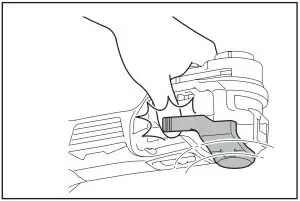 FIG 10 Installing or removing application tool