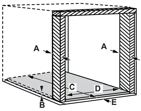MONOGRAM ZSB913NSS Advantium 30 Inch 120V Built In Wall Oven-Cut and install bottom