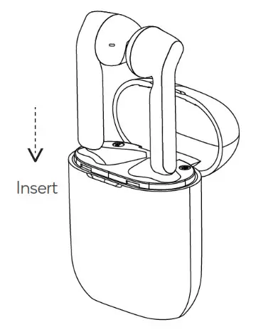 kogan KATWSW9IBKA W9 True Wireless Earphones- Powering off