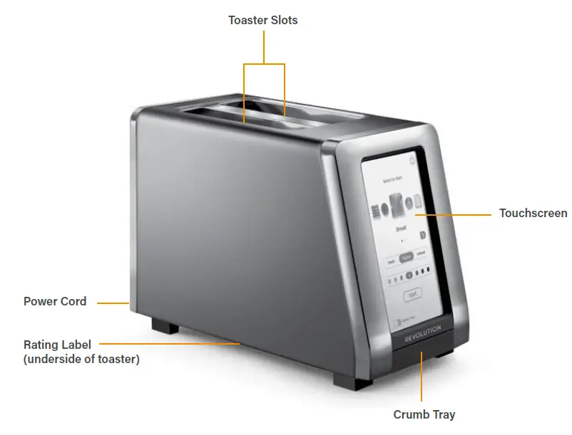 WILLIAMS-SONOMA R270 Revolution InstaGLO High-Speed Smart Toaster 1