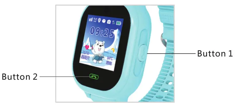 DAS 4 SG43 SB44 Kids Smartwatch- Call