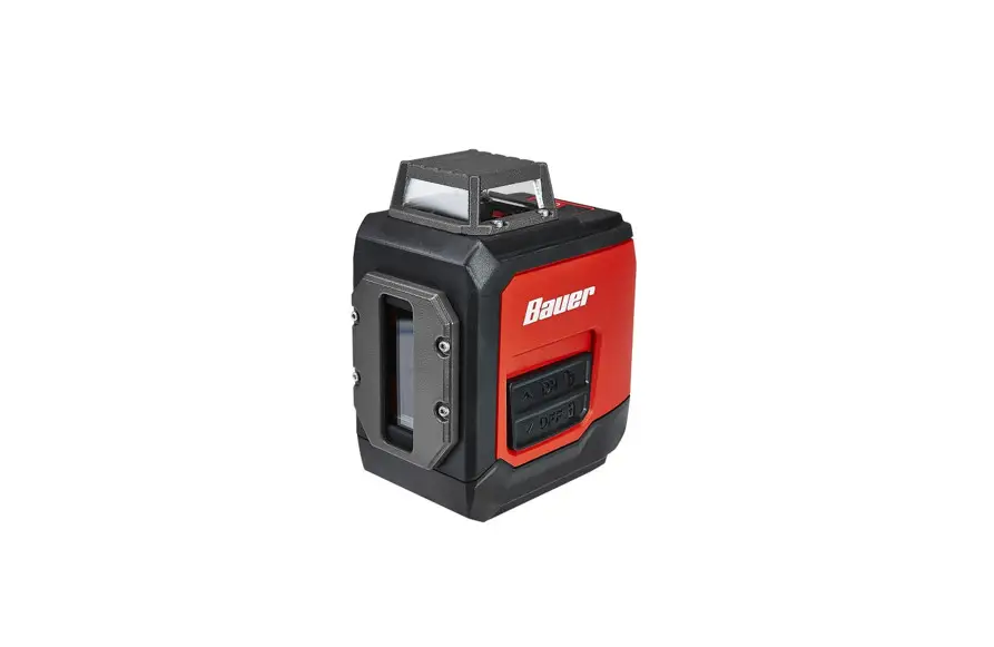 Bauer 57933 50 Ft. Self-leveling 360 Degree Horizontal Cross Line Laser Level Owner's Manual