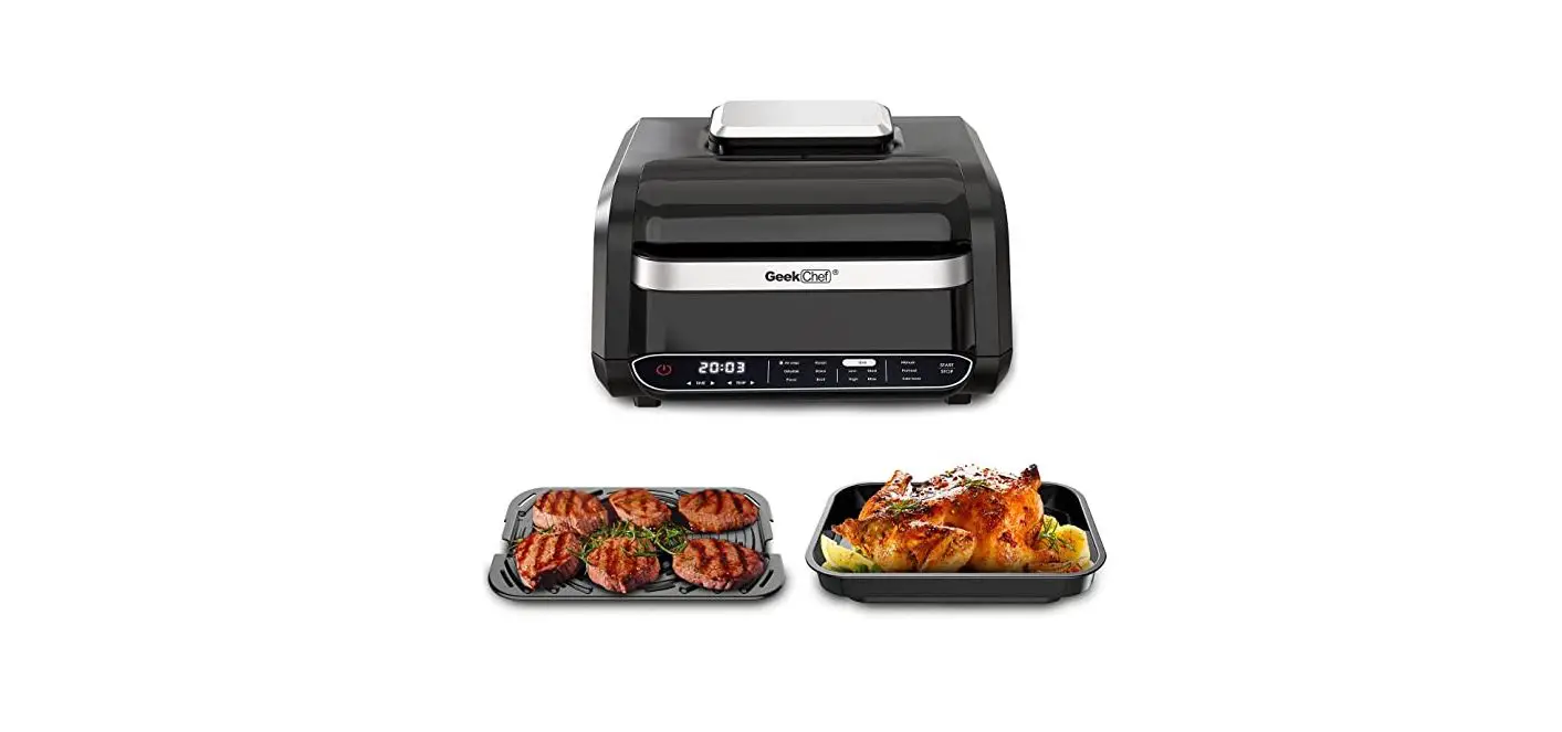 Geekchef Gag05 Airocook - Air Fryer Grill Instruction Manual