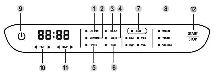 GeekChef GAG05 AiroCook - Air Fryer Grill fig3