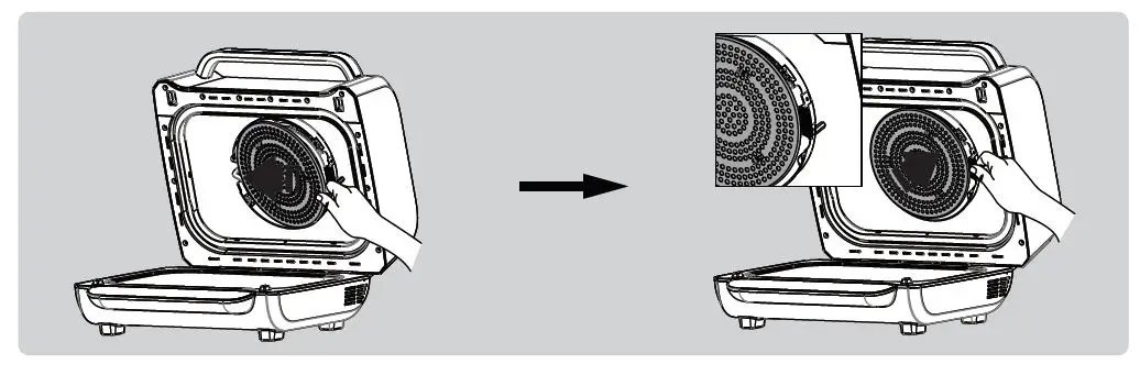 GeekChef GAG05 AiroCook - Air Fryer Grill fig6