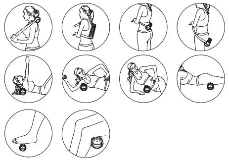 LIVEFIT Vibrating Roller - Use of Postures