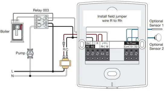 532 TekmarNet Thermostat - Relay 003