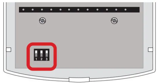 532 TekmarNet Thermostat - Switch Settings