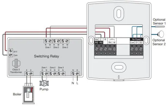 532 TekmarNet Thermostat - Switching Relay