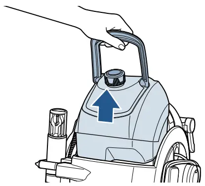 Filling the Clean Water Tank