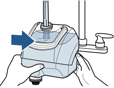 Filling the Clean Water Tank