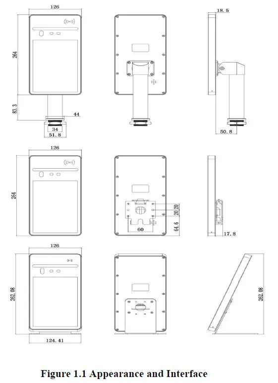 10moons SE-WH5001FE Thermal Imaging Fever Screening Terminal-1