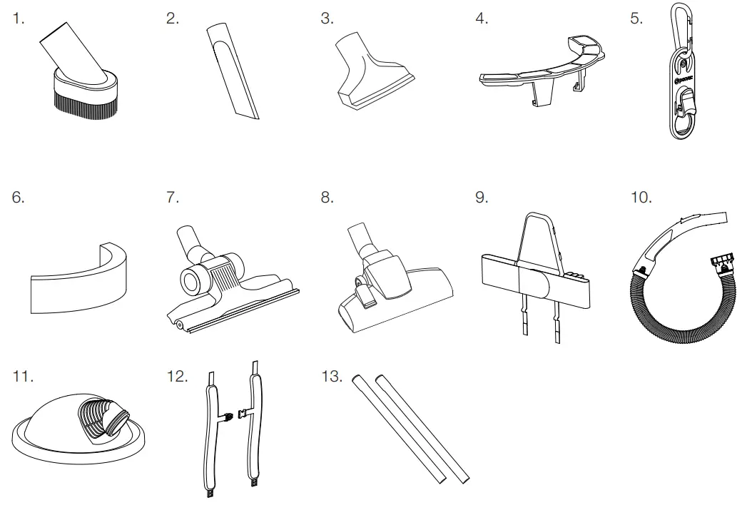 pacvac Super Pro 700 Series Backpack Vacuum Cleaner - fig 5