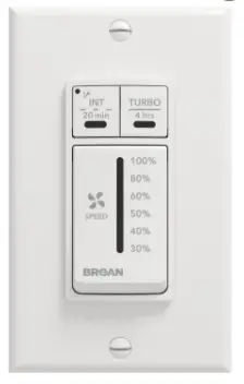 BROAN-VTSPEEDW-Speed-Selector-Control